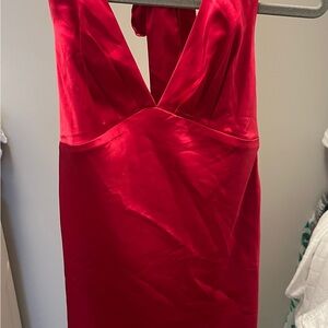 Lucy in the Sky Red Mini Dress
